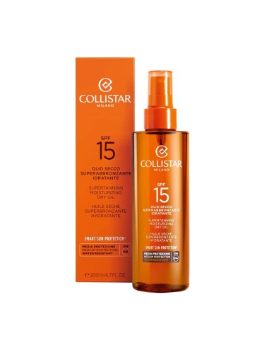 Collistar Olio Secco Superabbronzante Idratante SPF15 200ml