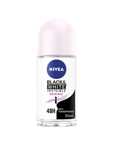 Nivea Black and White Invisible Original Roll On 50 ml