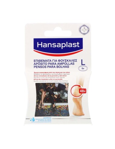 Hansaplast Medicazione per Vesciche L 5 unità