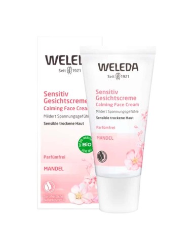 Weleda Crema Viso Sensitive alla Mandorla 30ml