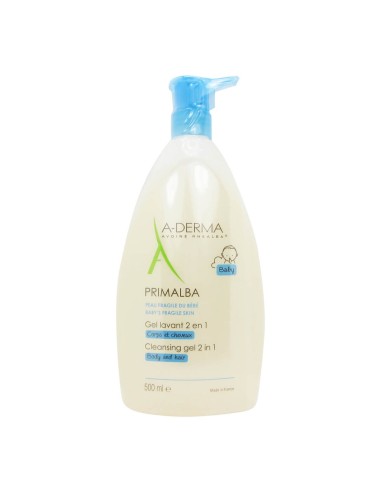 A-Derma Primalba Gel Detergente 500ml