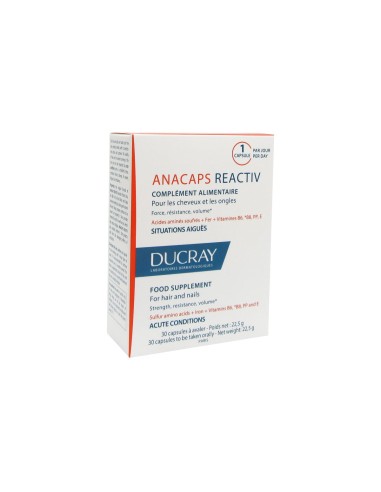 Ducray Anacaps Reactiv 30 Caps