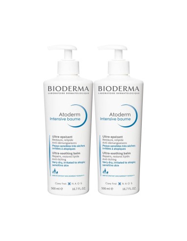 Bioderma Atoderm Intensivo Baume 500ml X2 Promo