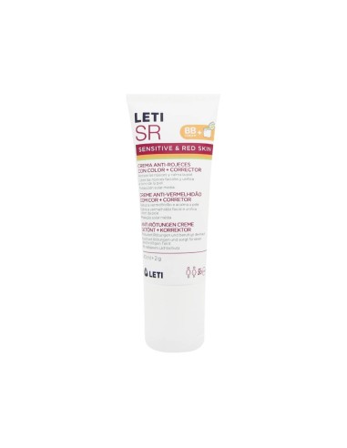 Leti SR Crema Antiarrossamento con Colore 40ml e Correttore 2g