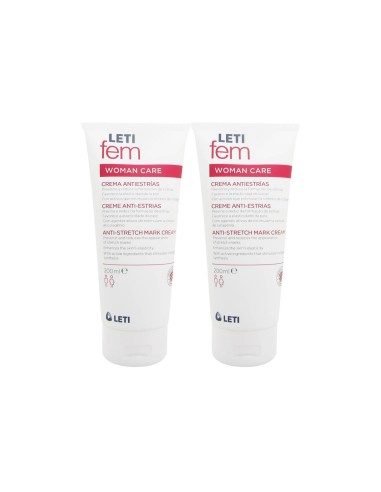 Letifem Woman Care Crema Anti-Stretch 200ml x2