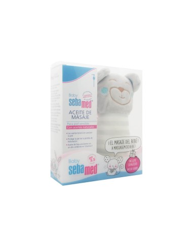 Olio da massaggio Sebamed Baby Pack 150ml + Sonaglio