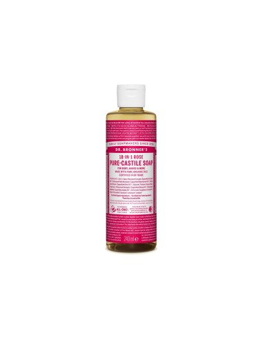 Dr. Bronners Sapone Liquido Biologico Rosa 240ml