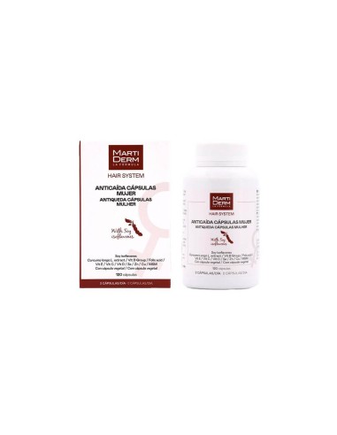 Martiderm Hair System Capsule Anticaduta Donna 120 Capsule