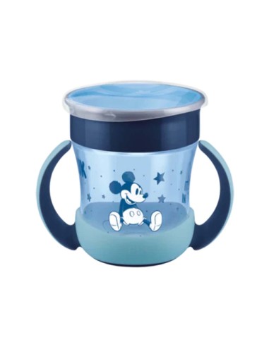 Nuk Mini Magic Cup Night Disney Bottiglia di apprendimento 6m 160ml