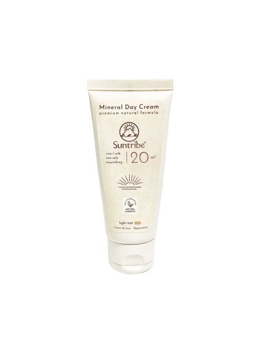 Suntribe Crema minerale da giorno SPF20 Naturale 50ml