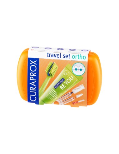 Curaprox Set da viaggio Ortho Arancione