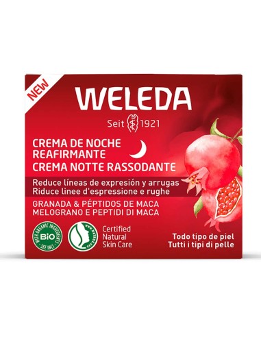 Weleda Crema Notte Rassodante al Melograno 40ml