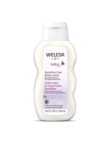 Weleda Baby Derma Crema Fluida Malva Bianca 200ml