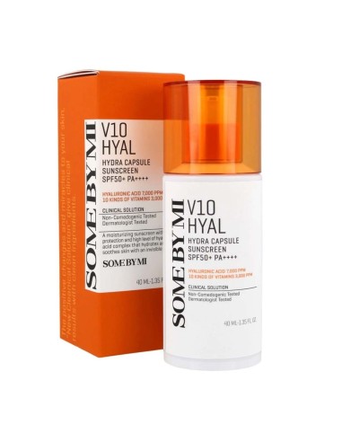 Some By Mi V10 Hyal Hydra Capsule Protezione Solare SPF50 40ml