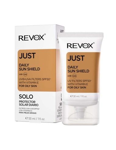 Revox B77 Just Protezione Solare Quotidiana per Pelli Grasse SPF50 30ml