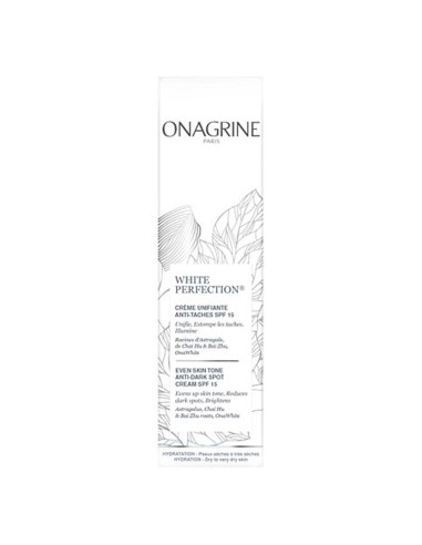 Onagrine White Perfection Crema Uniformante Antimacchie SPF15 40ml