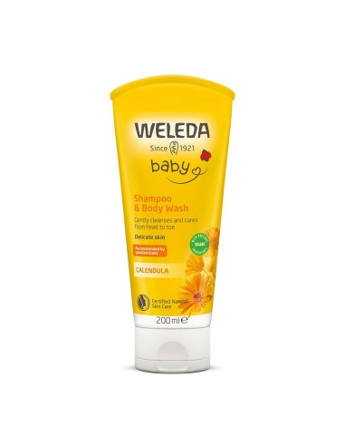 Weleda Baby Calendula Shampoo e Gel Doccia 200ml