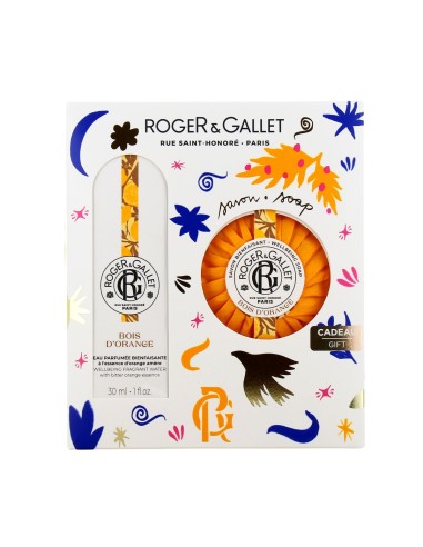 Pacchetto Roger Gallet Bois D'Orange Acqua Profumata 30ml e Sapone 100g in offerta