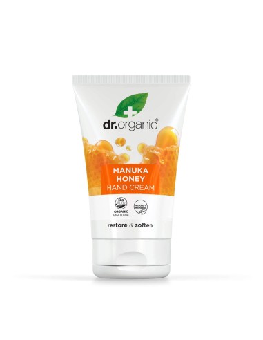 Dr.Organic Organic Manuka Honey Crema mani e unghie 125ml