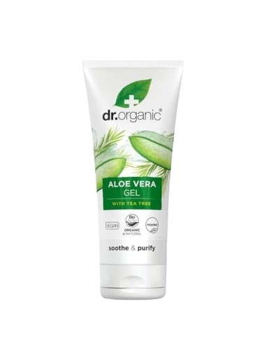 Gel organico di Aloe Vera Dr.Organic con olio e arnica di Tea Tree Organic 200ml