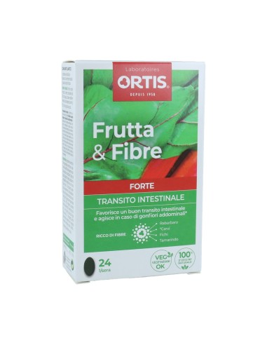 Ortis Frutta e Fibre Effetto Rapido 24 Compresse