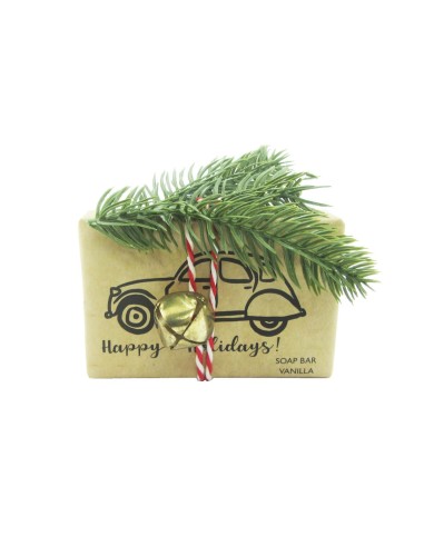 Beauty Service Soap Bar Vintage Vanilla Happy Holidays 100g