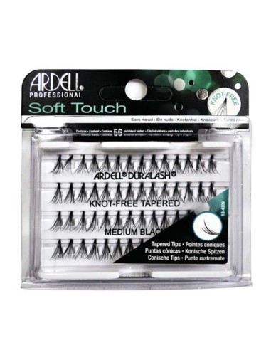 Ardell Soft Touch Nodo libero Affusolato Medio Nero 56 unità