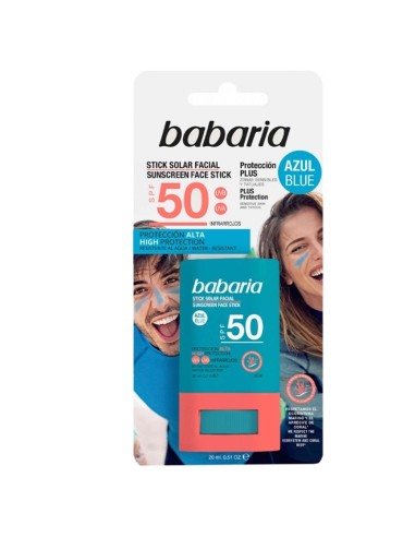 Babaria Stick Solare Viso Blu SPF50 20ml