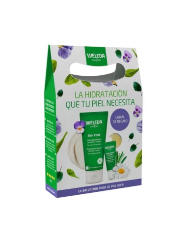 Weleda Pacchetto Skin Food Originale da 75ml e Balsamo Labbra da 8ml