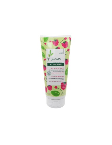 Klorane Petit Junior Gel Doccia Corpo e Capelli Lampone 200ml