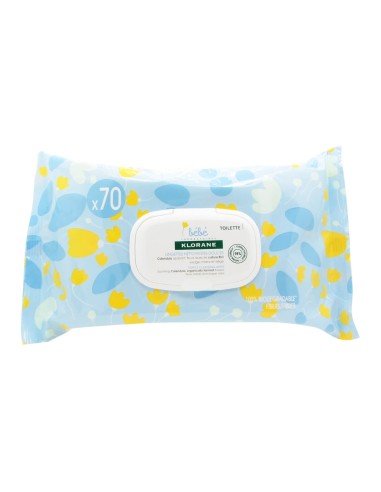 Klorane Baby Salviettine Detergenti Delicate x70