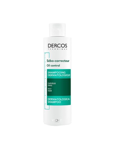 Dercos Shampoo Trattamento Sebo Correttore 200ml