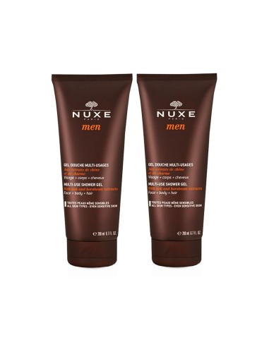 Nuxe Men Gel Doccia Multiuso 2x200ml