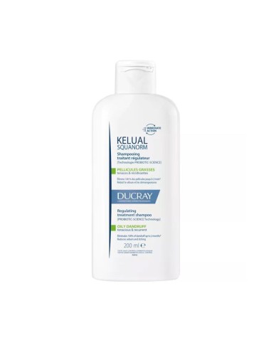 Ducray Kelual Squanorm Shampoo Antiforfora Grassa 200ml