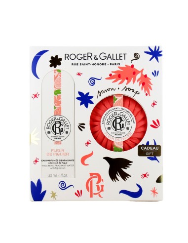 Pacco Roger Gallet Fleur Figuier Acqua Profumata 30ml e Sapone 100g Offerta