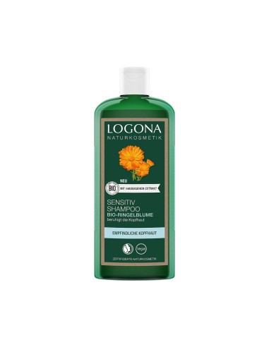 Logona Shampoo per Cuoio Capelluto Sensibile con Estratto di Calendula 250ml