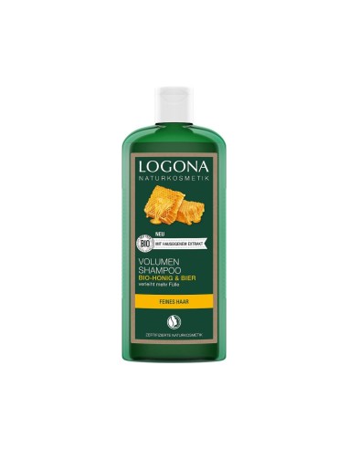 Logona Shampoo Volume con Miele Biologico e Birra 250ml