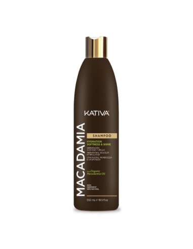 Kativa Macadamia Shampoo Idratazione Morbidezza e Lucentezza 500ml