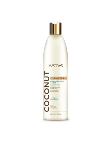 Kativa Coconut Shampoo Ricostruzione e Lucentezza 355ml