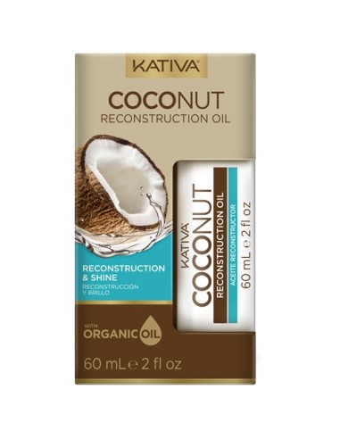 Kativa Maschera all'Olio di Cocco Ricostruzione 60ml