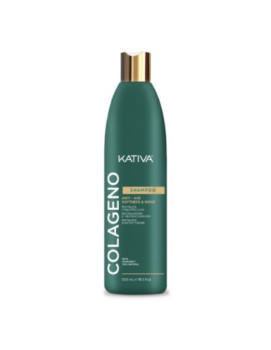 Kativa Collagene Shampoo Anti Età Morbidezza e Lucentezza 550ml