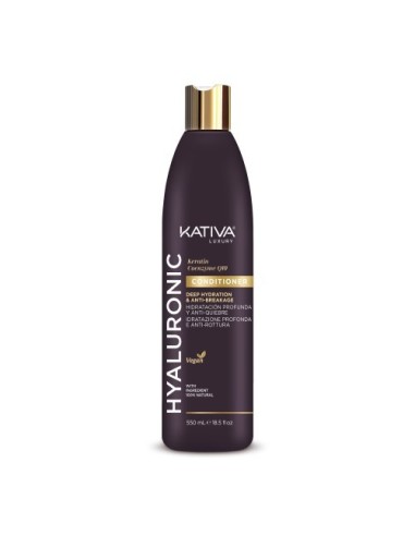 Kativa Hyaluronic Shampoo Idratazione Profonda e Anti-Rottura 550ml