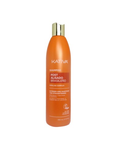 Kativa Post Brazilian Straightening Shampoo 355ml