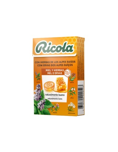 Ricola Miele e Erbe Svizzere 50g