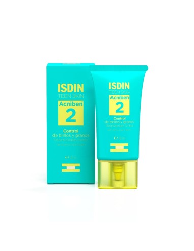 Isdin Acniben Teen Shine e Brufoli Control Gel 40ml