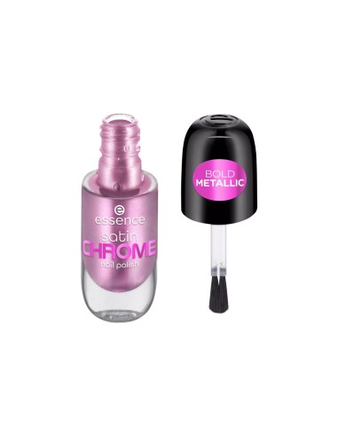 Essence Satin Chrome Smalto per Unghie 02 Artificial Pinktelligence 8ml