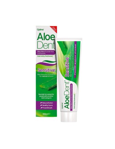 AloeDent Sensibile Pasta Dentifricia Senza Fluoro 100ml