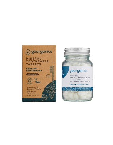Georganics Dentifricio Alla Menta Piperita 120 Compresse