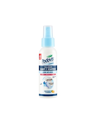 Podovis Elimina Odori delle Scarpe e degli Armadietti 100ml