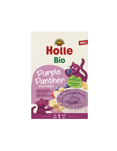 Holle Bio Pappa di Avena Integrale con Banana, Mela e Mirtillo 200g